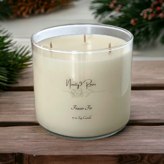 Fraser Fir 3 Wick Candle